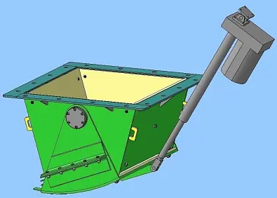 Затвор челюстной 3Ч-300х300-МР